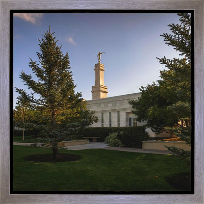 Monticello Temple Daytime Skies