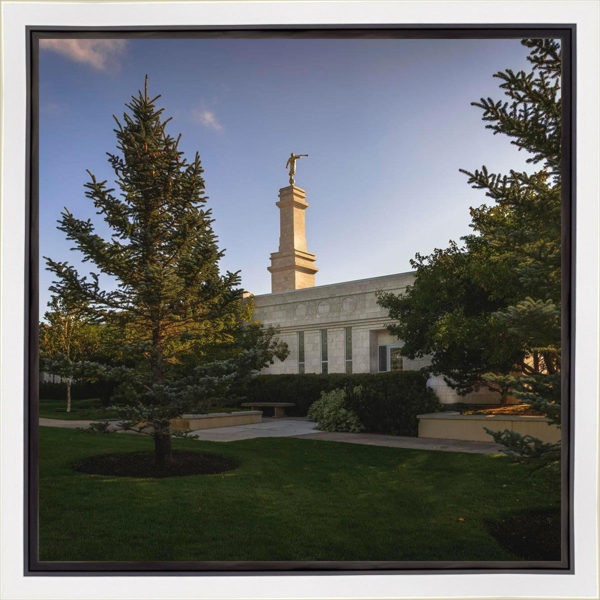 Monticello Temple Daytime Skies Gallery Wrap