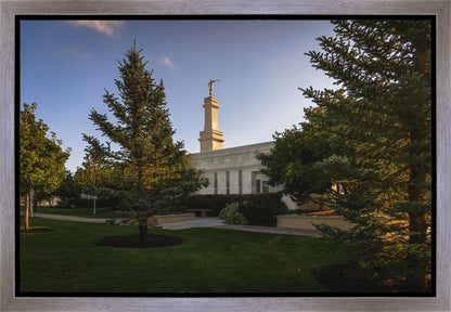 Monticello Temple Daytime Skies