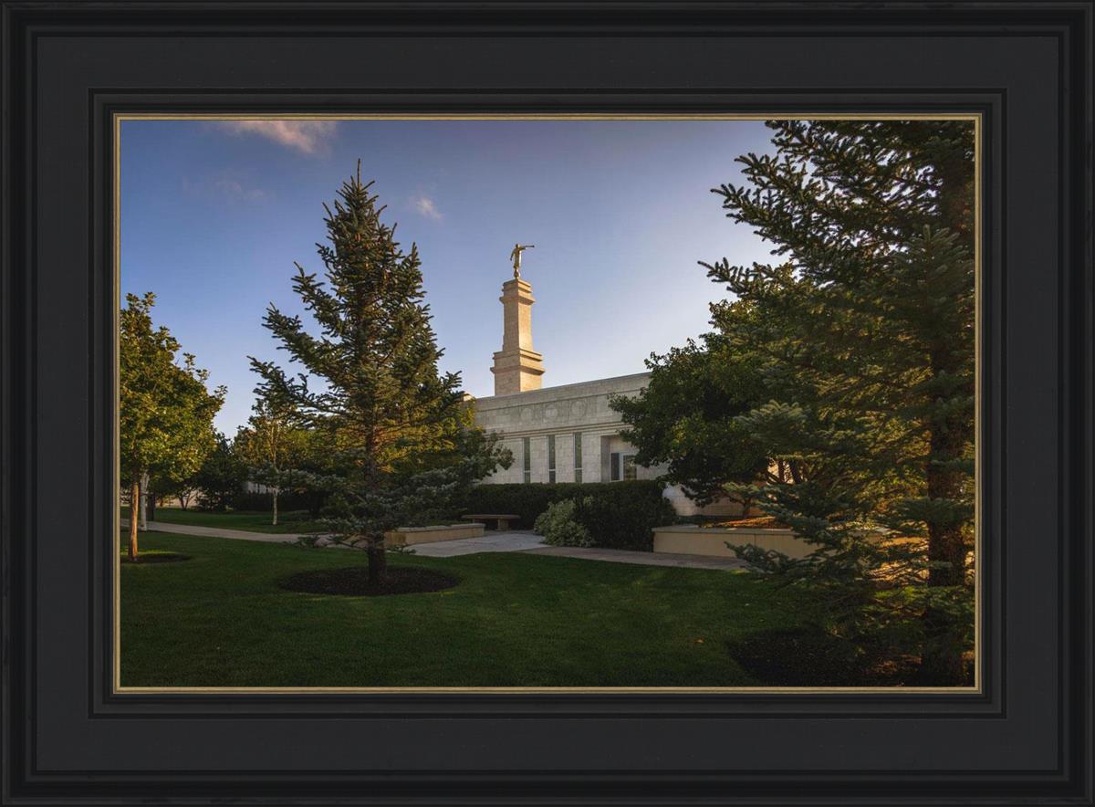 Monticello Temple Daytime Skies