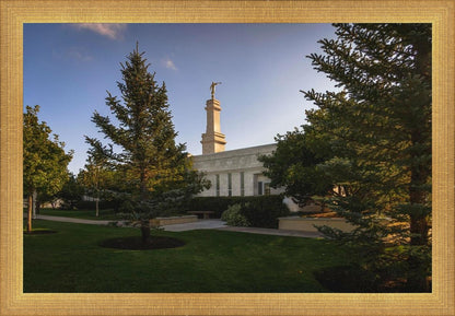 Monticello Temple Daytime Skies