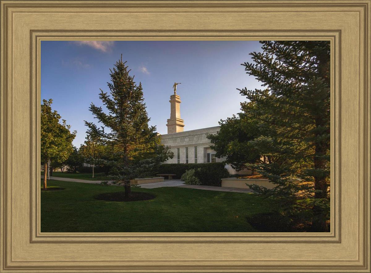 Monticello Temple Daytime Skies