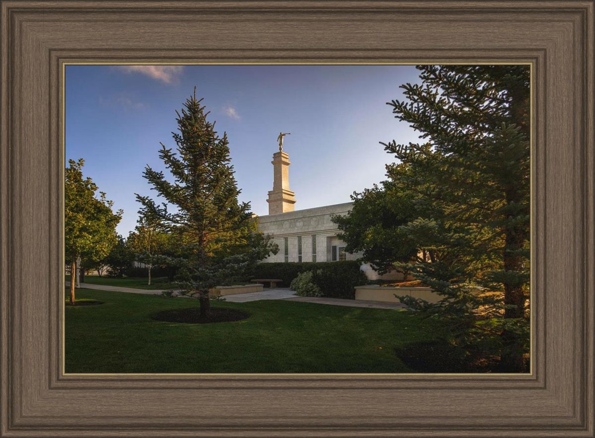Monticello Temple Daytime Skies