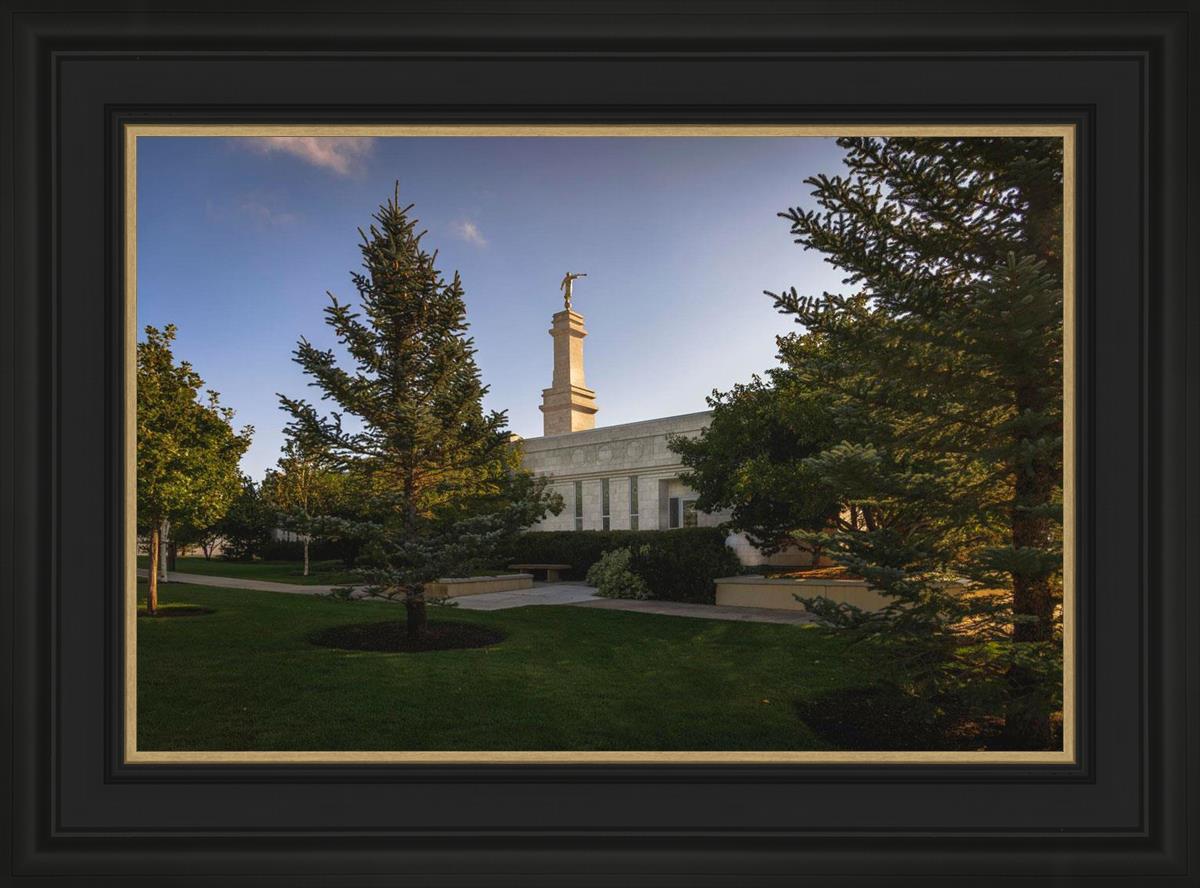 Monticello Temple Daytime Skies