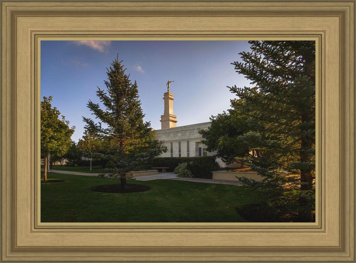 Monticello Temple Daytime Skies