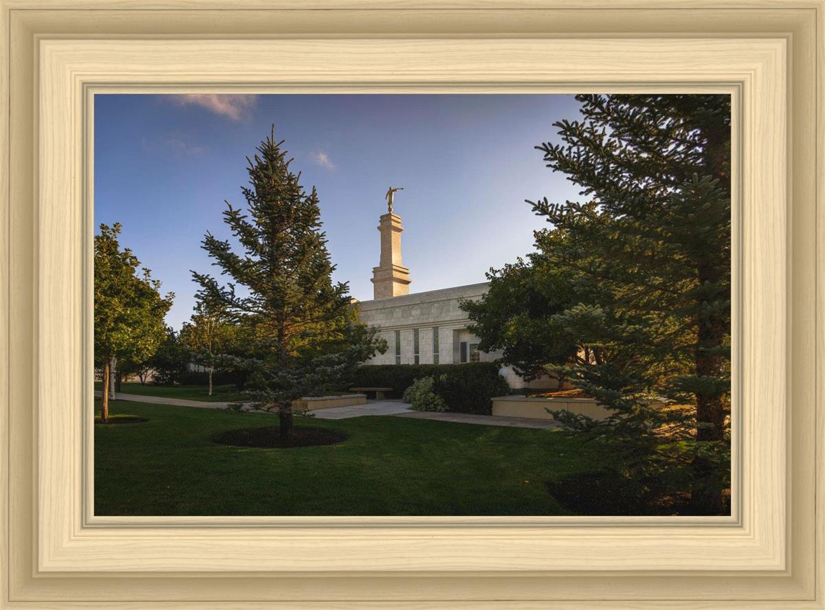 Monticello Temple Daytime Skies