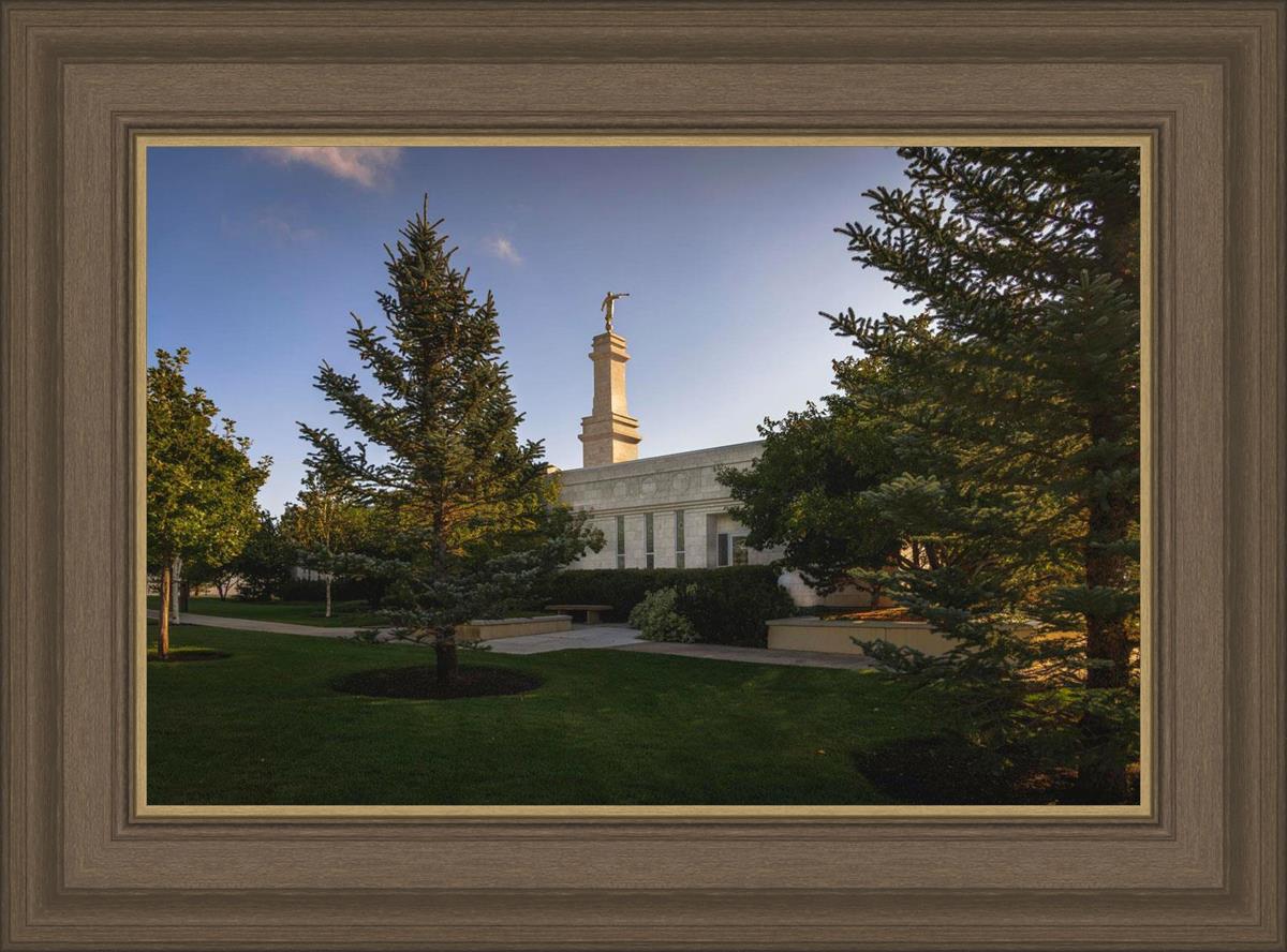 Monticello Temple Daytime Skies