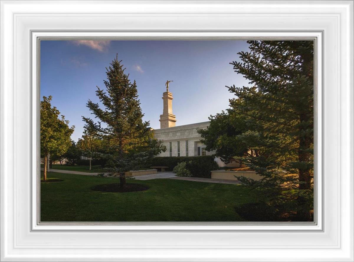 Monticello Temple Daytime Skies