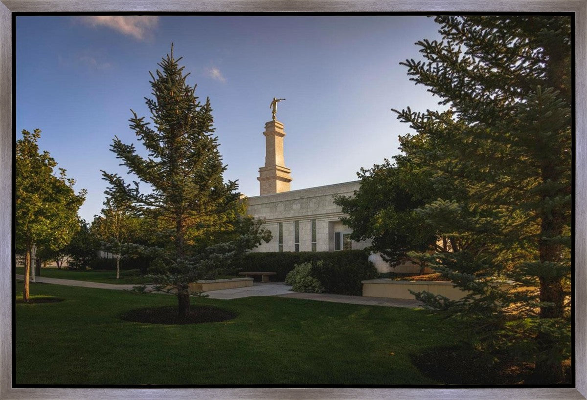 Monticello Temple Daytime Skies Gallery Wrap