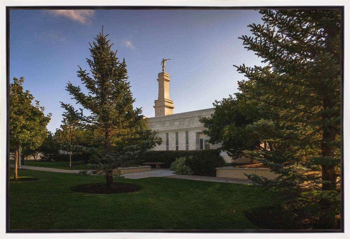 Monticello Temple Daytime Skies Gallery Wrap