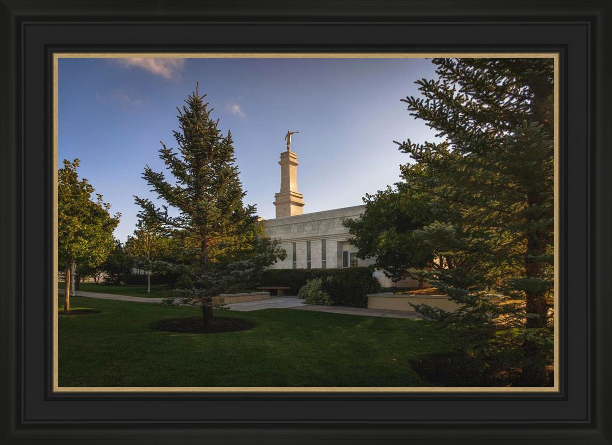 Monticello Temple Daytime Skies