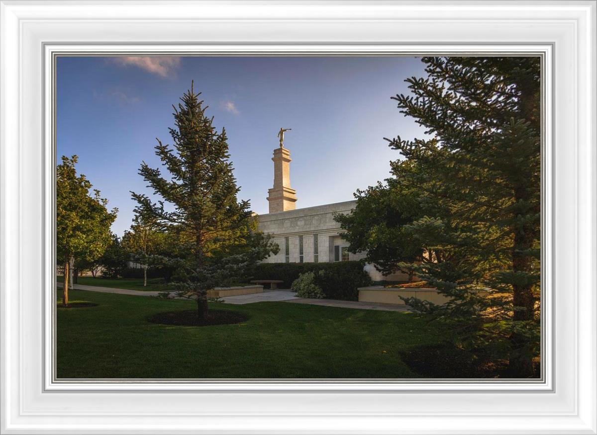 Monticello Temple Daytime Skies