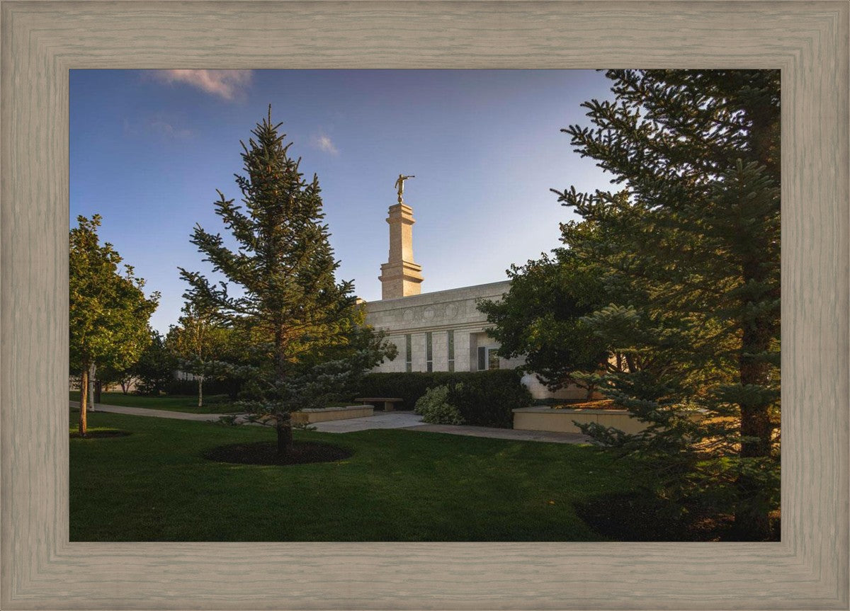 Monticello Temple Daytime Skies