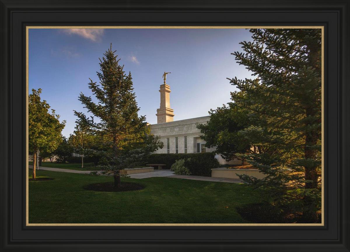 Monticello Temple Daytime Skies