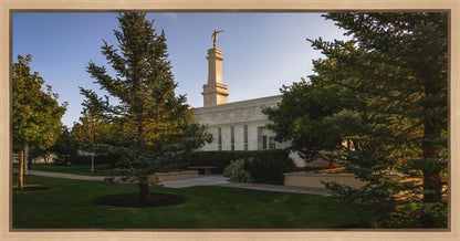 Monticello Temple Daytime Skies
