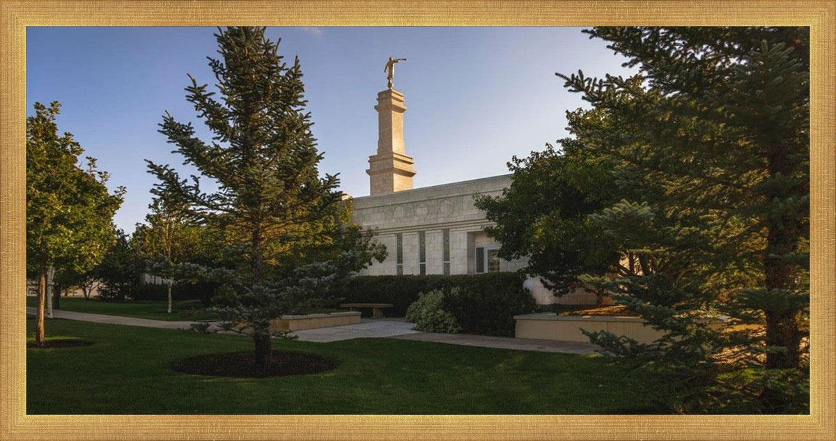 Monticello Temple Daytime Skies