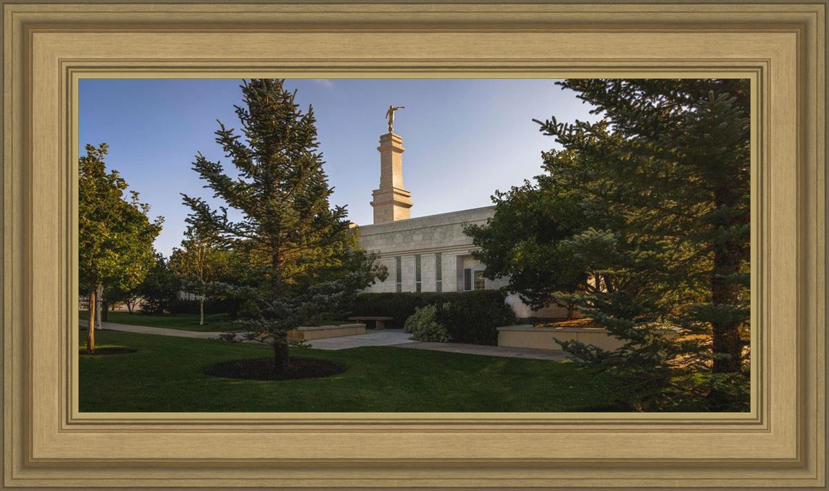 Monticello Temple Daytime Skies