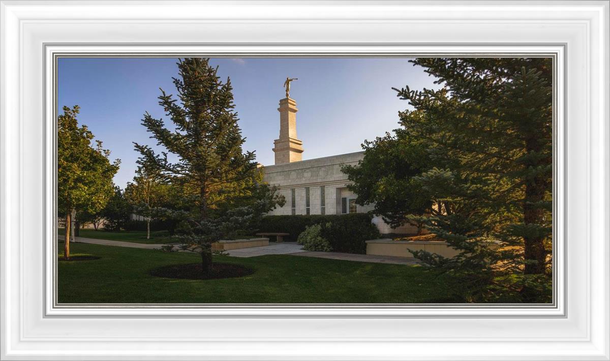Monticello Temple Daytime Skies