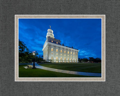 Nauvoo Temple Blue Hour