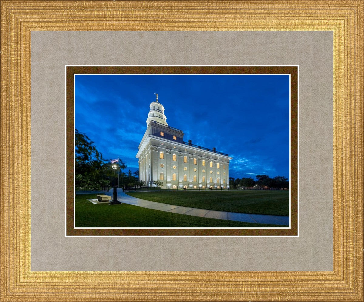 Nauvoo Temple Blue Hour