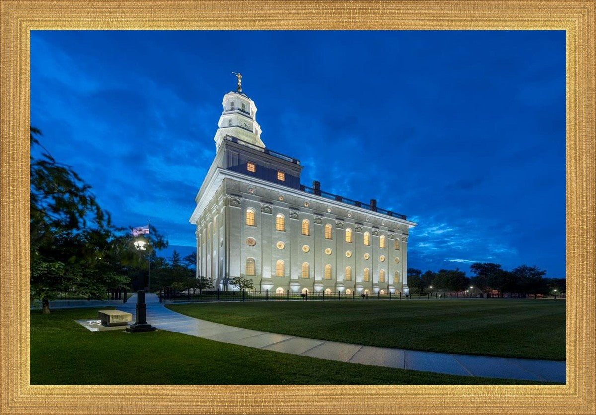 Nauvoo Temple Blue Hour