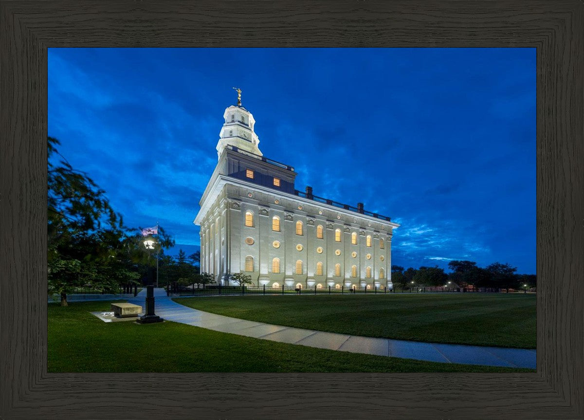 Nauvoo Temple Blue Hour