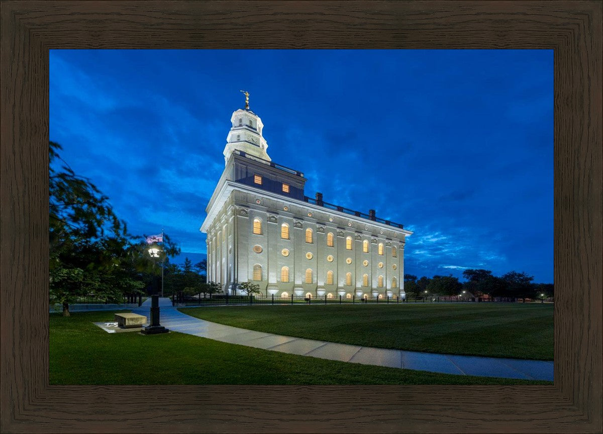 Nauvoo Temple Blue Hour