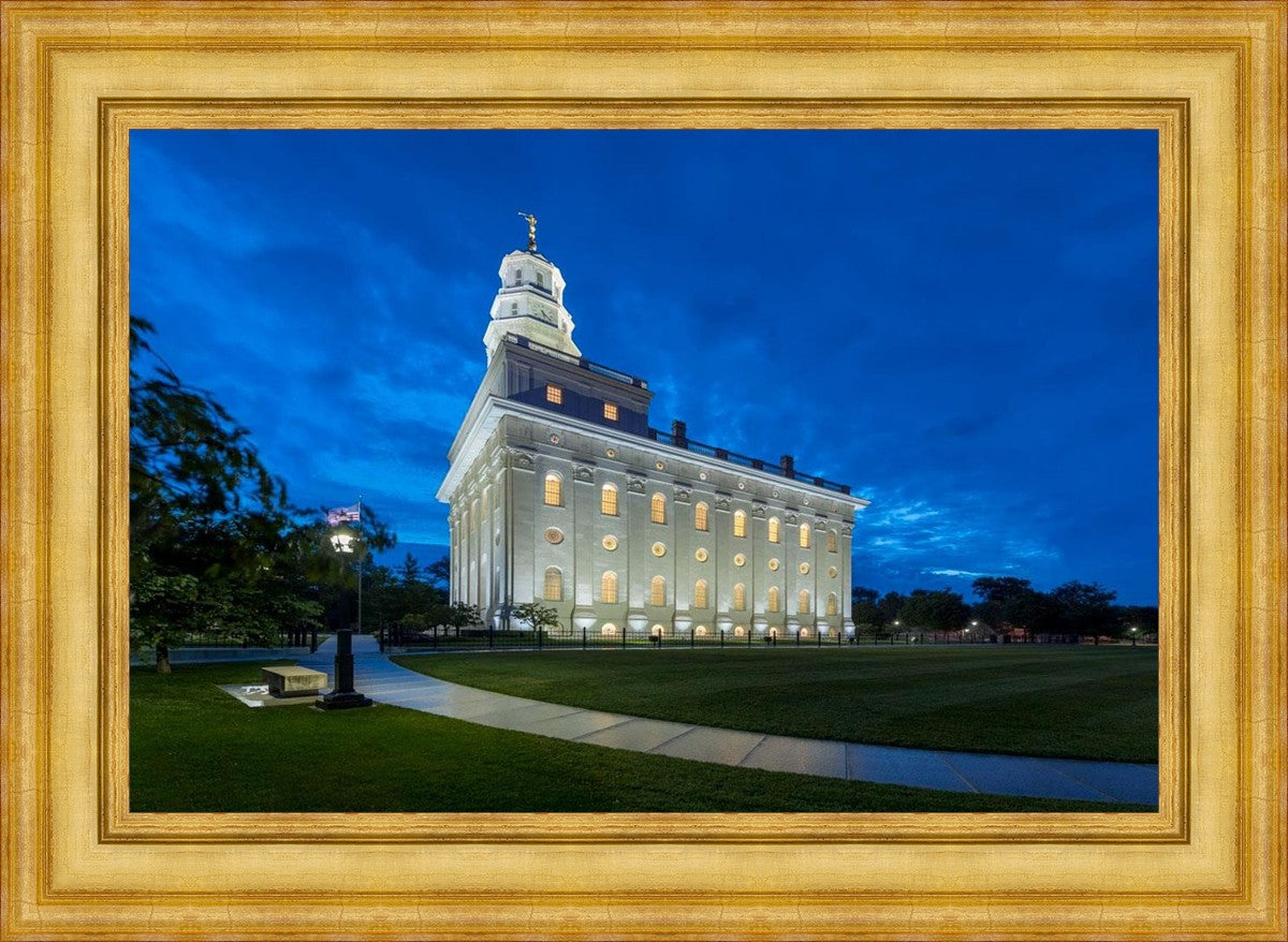 Nauvoo Temple Blue Hour