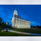 Nauvoo Temple Blue Hour
