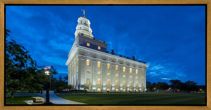 Nauvoo Temple Blue Hour