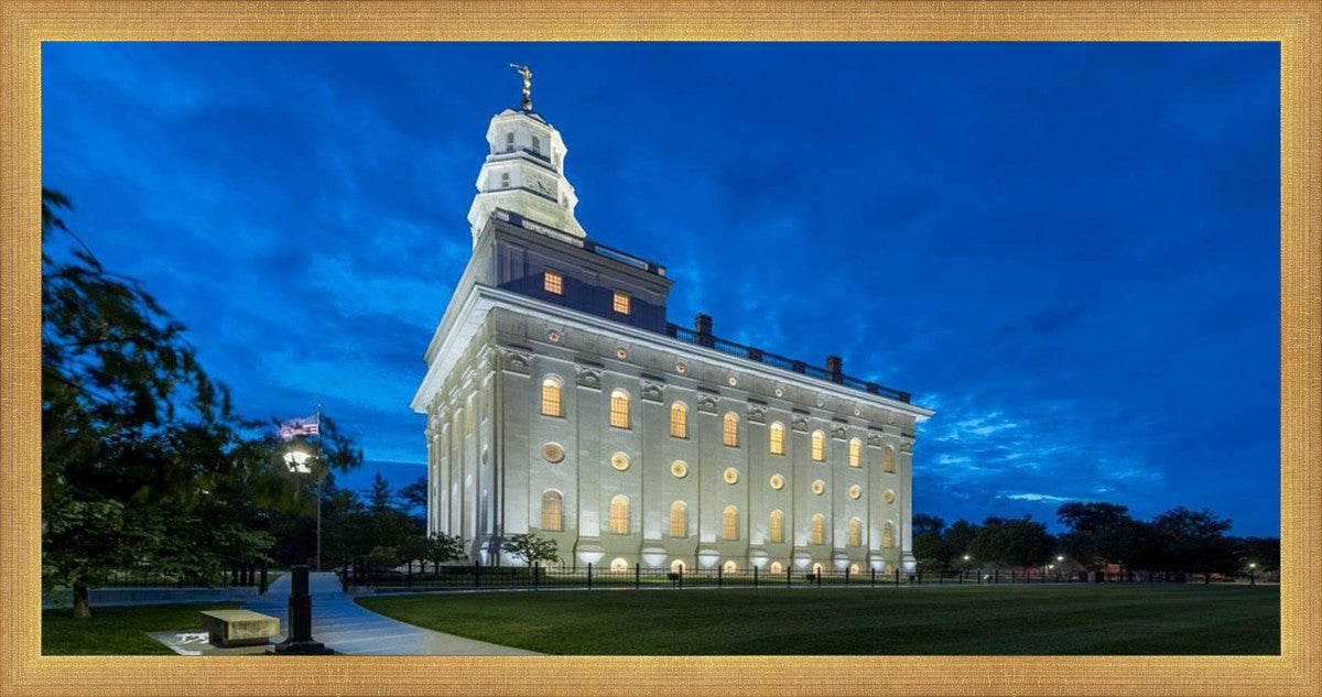 Nauvoo Temple Blue Hour