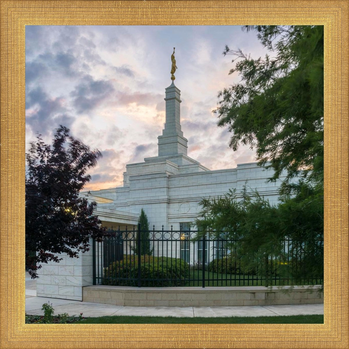 Oklahoma City Temple Peaceful Gardens