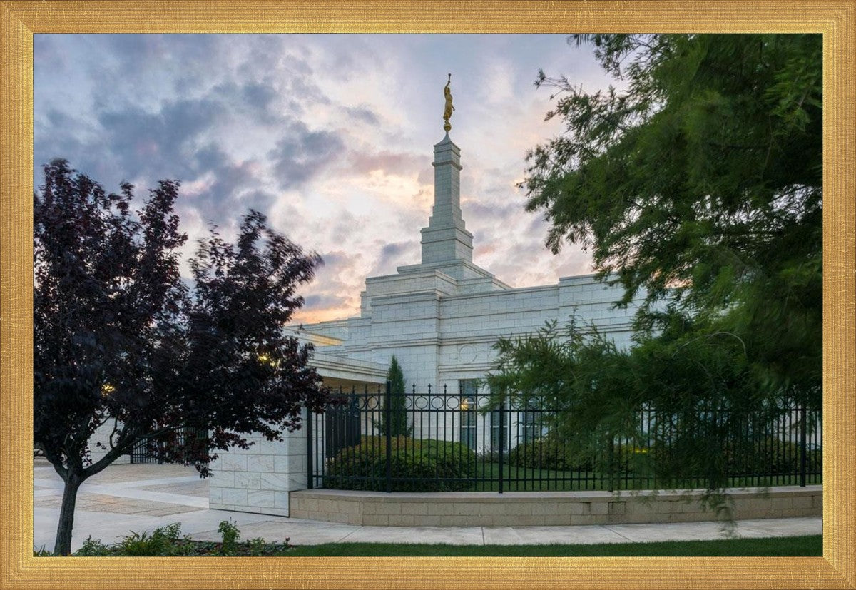 Oklahoma City Temple Peaceful Gardens