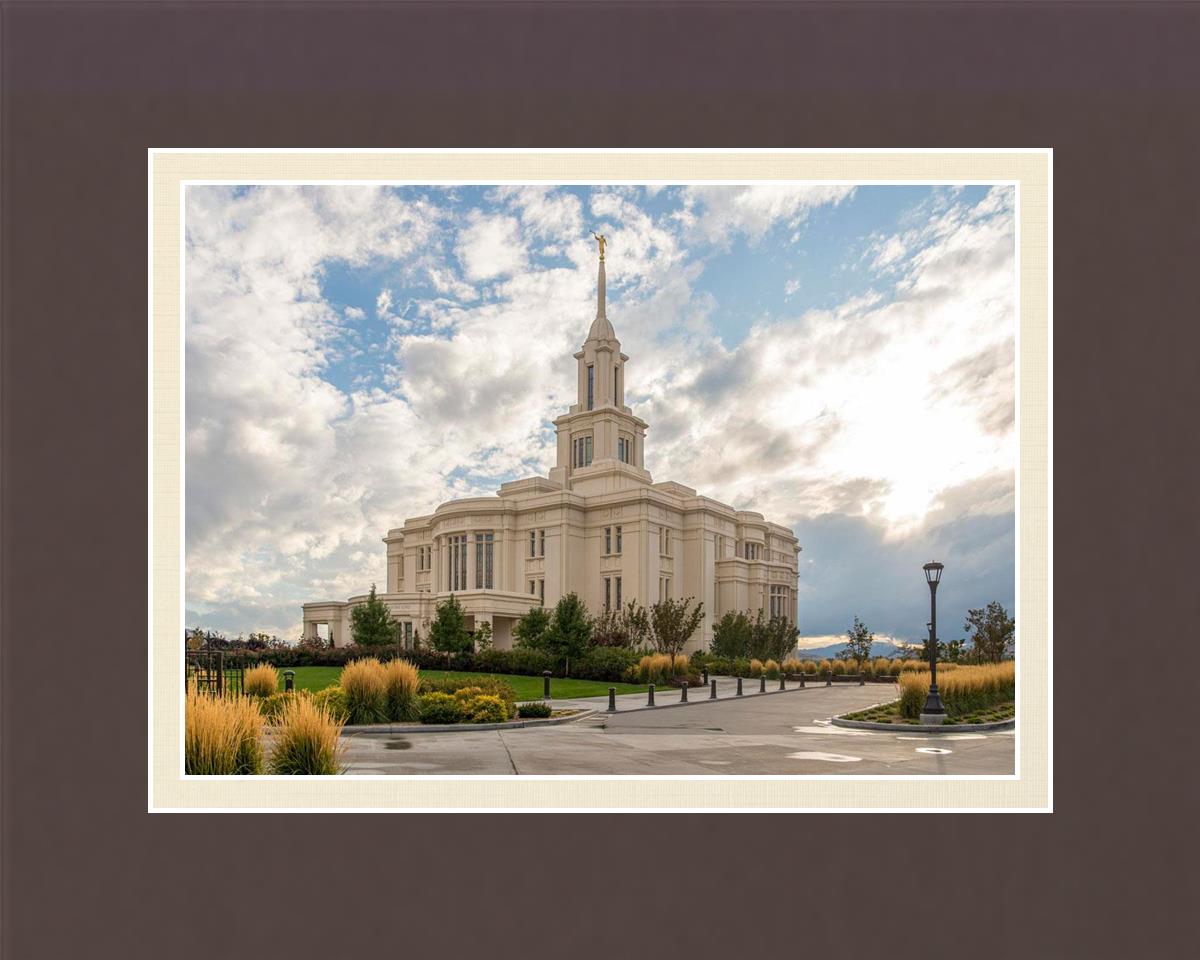 Payson Temple Golden Hour