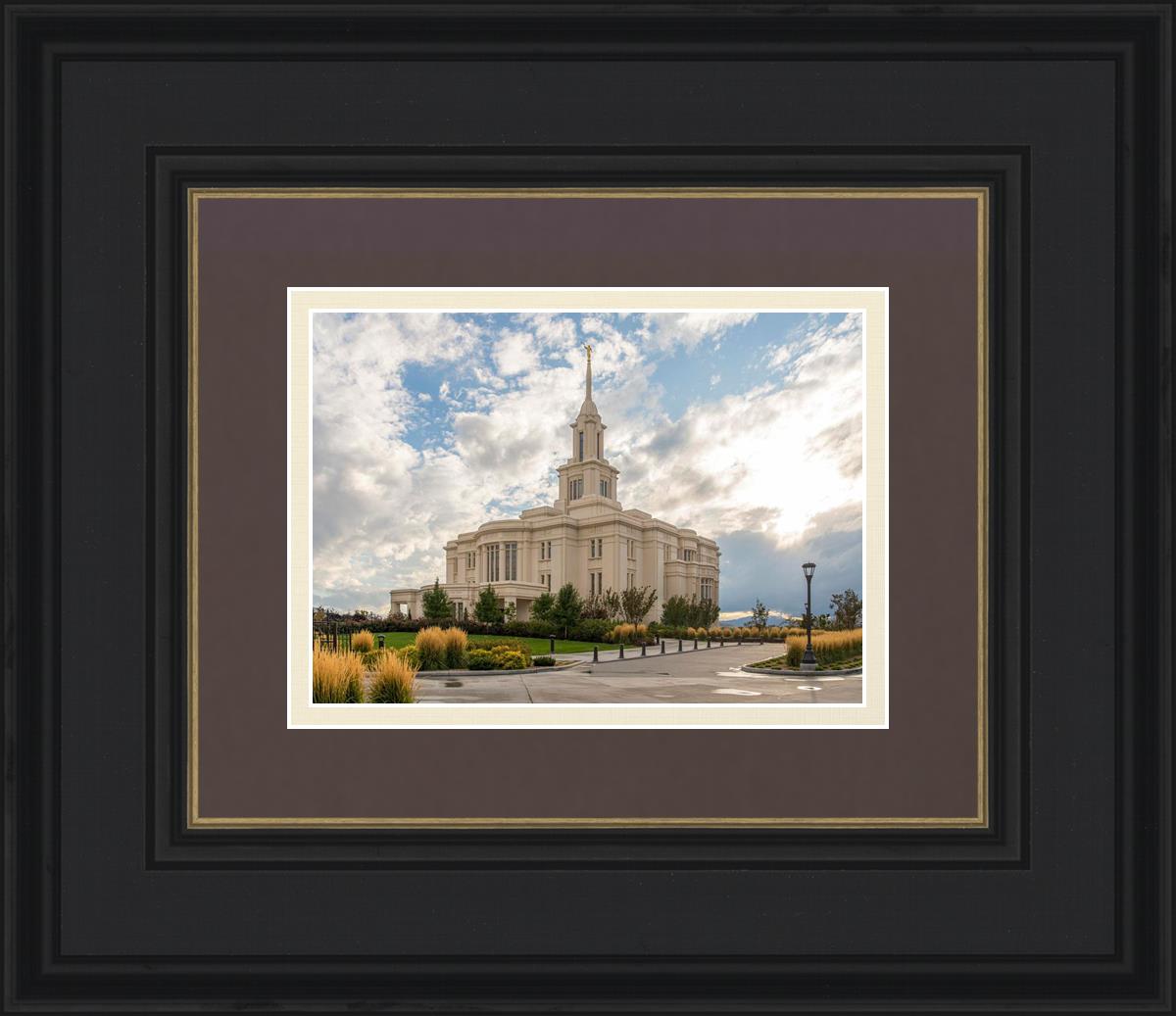 Payson Temple Golden Hour