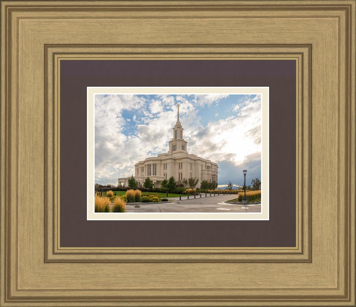 Payson Temple Golden Hour