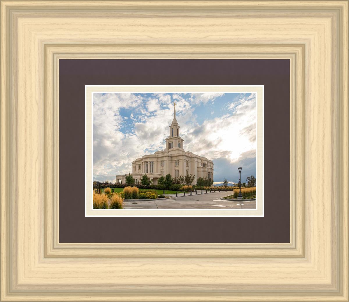 Payson Temple Golden Hour