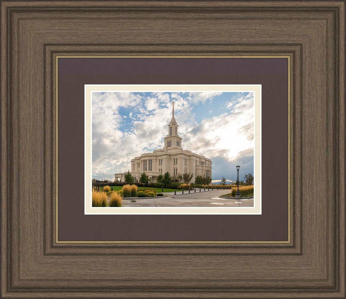Payson Temple Golden Hour