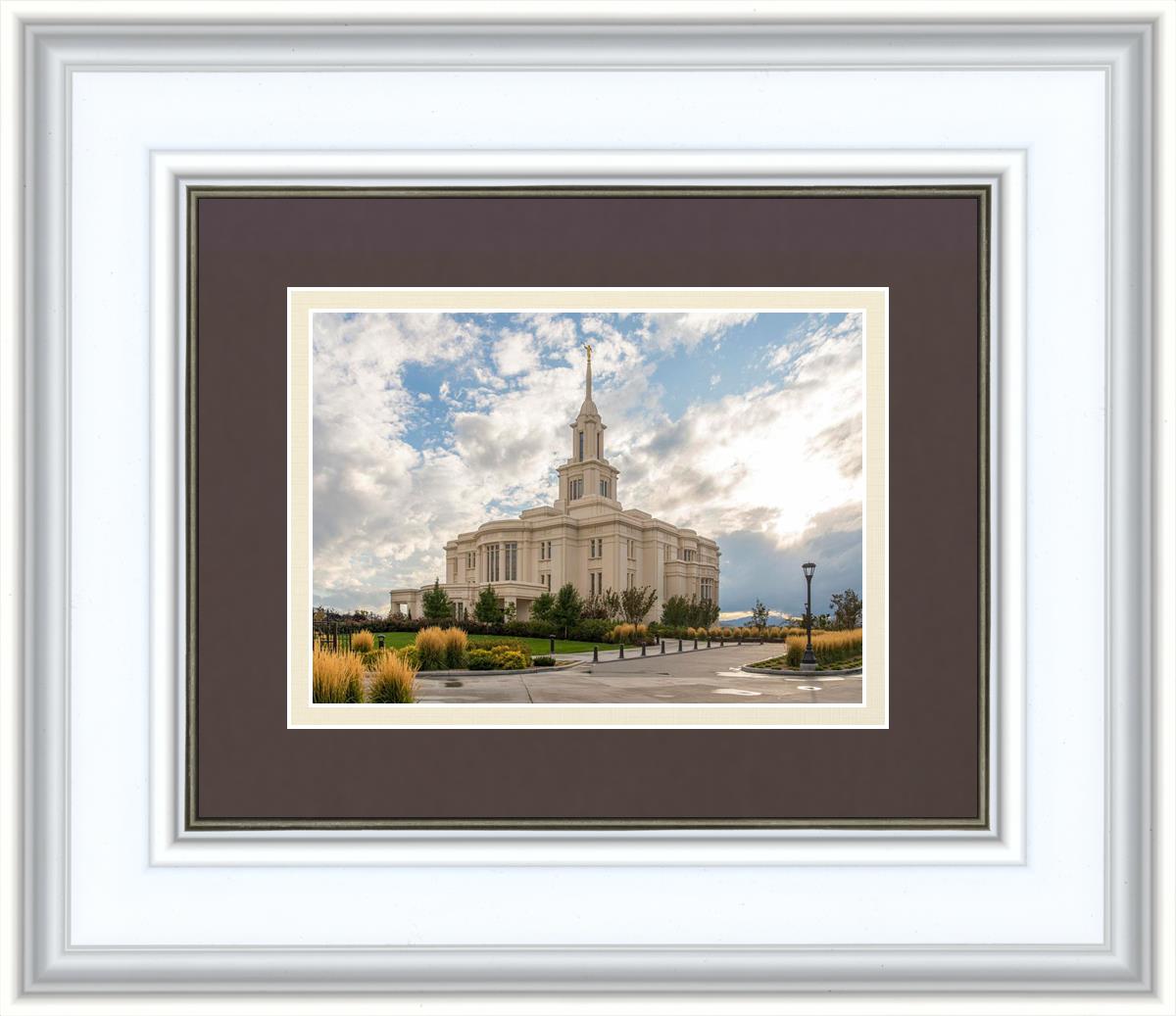 Payson Temple Golden Hour