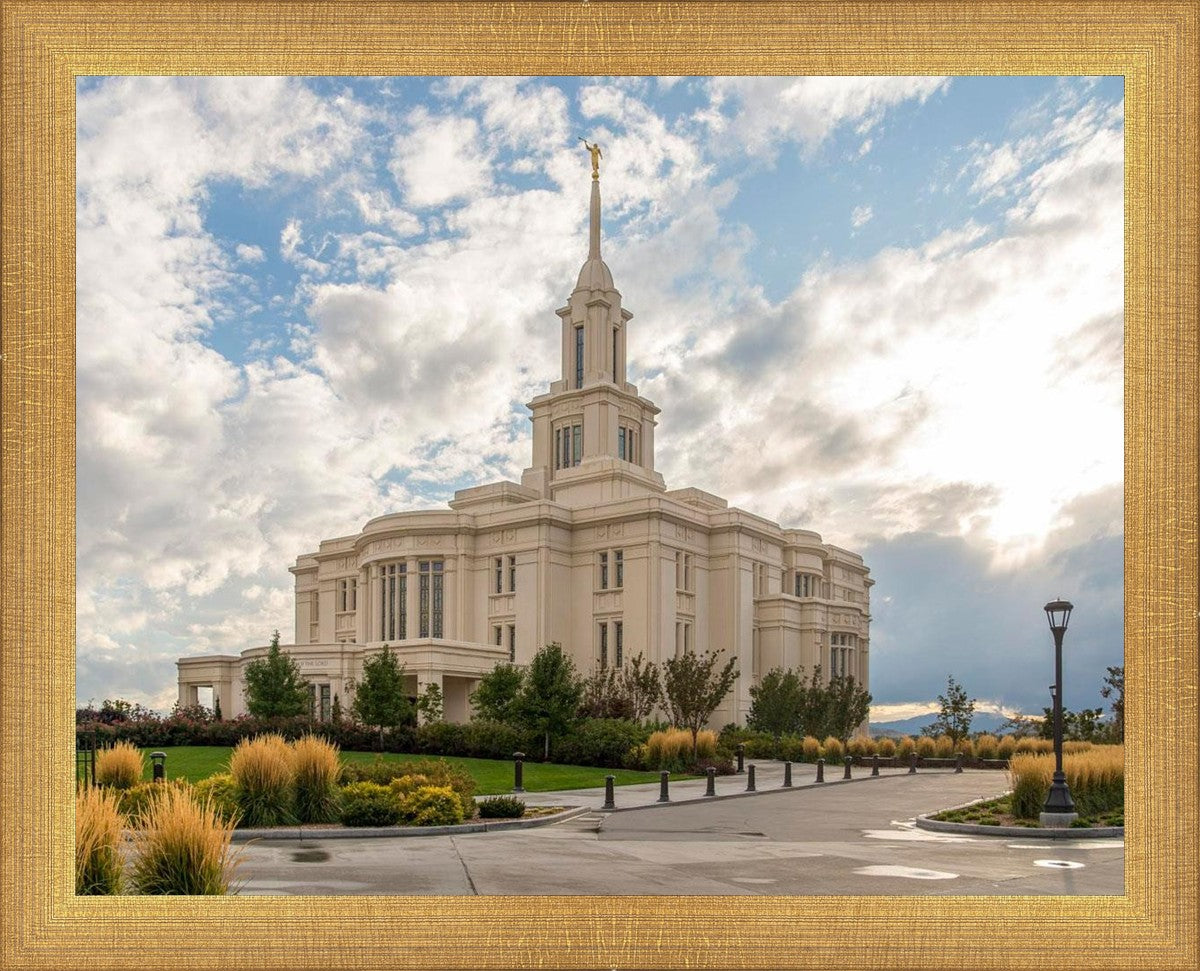 Payson Temple Golden Hour