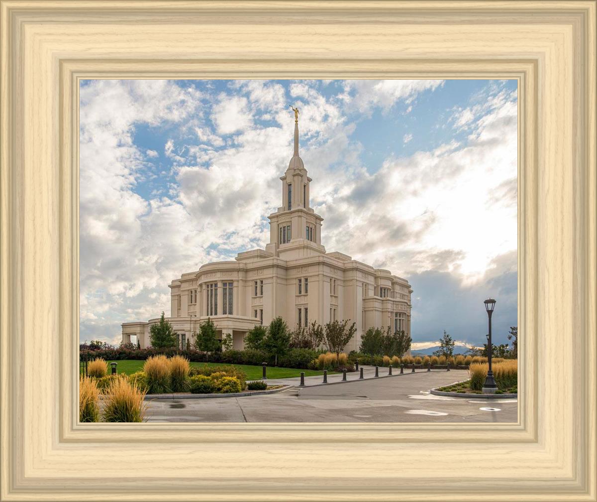 Payson Temple Golden Hour