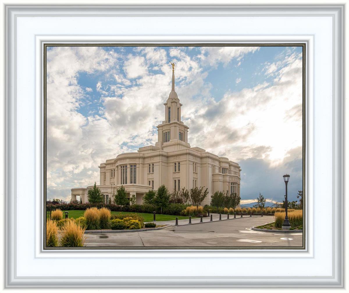 Payson Temple Golden Hour