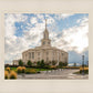 Payson Temple Golden Hour