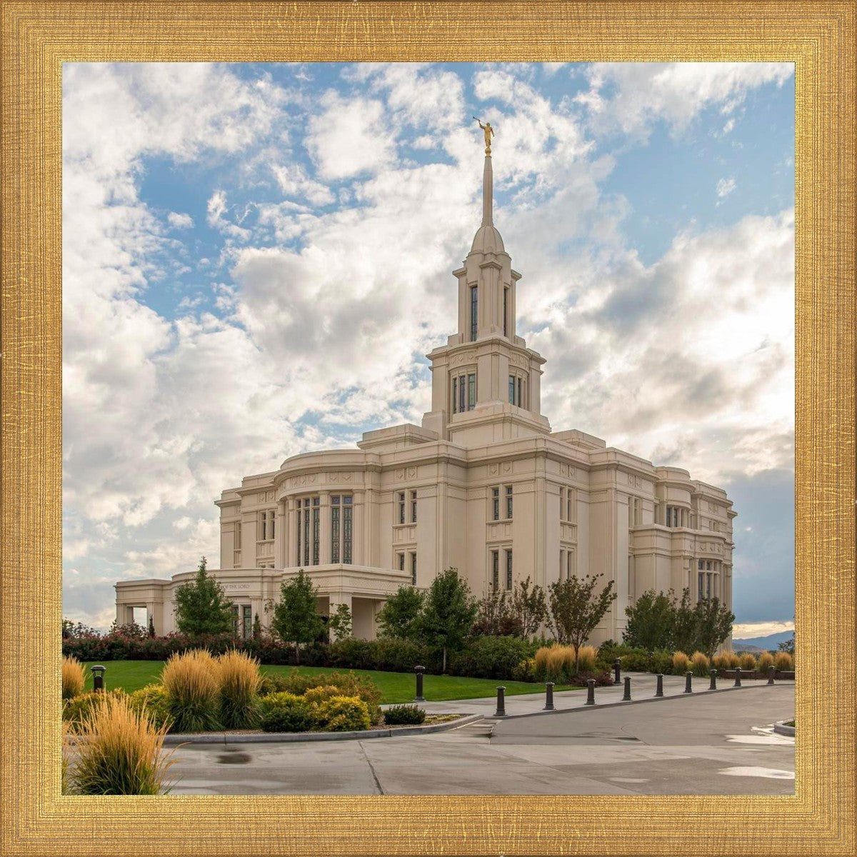 Payson Temple Golden Hour