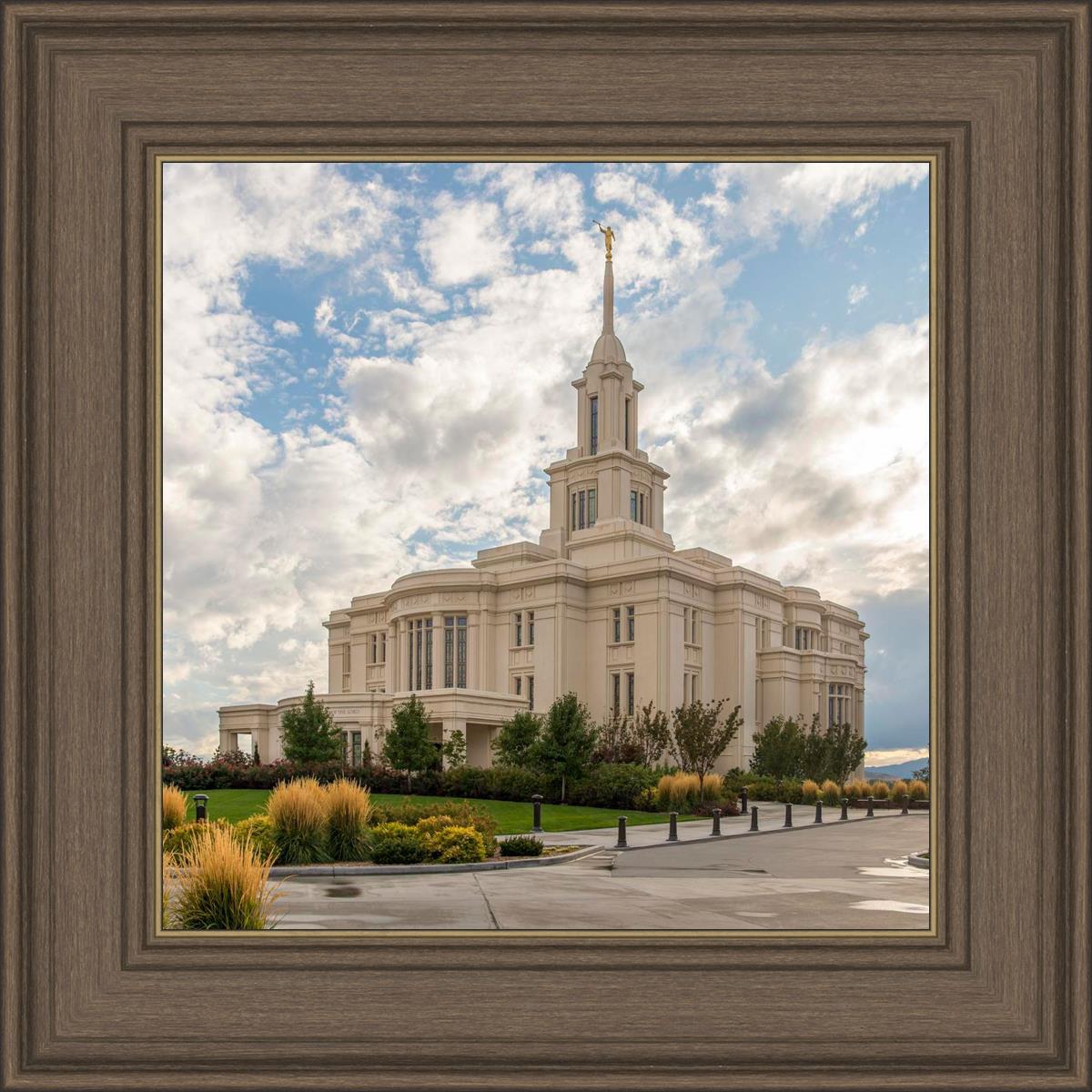 Payson Temple Golden Hour