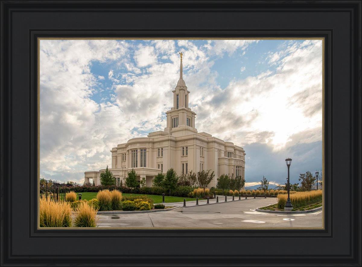 Payson Temple Golden Hour