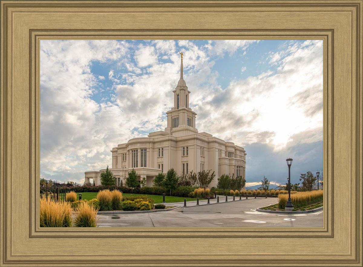 Payson Temple Golden Hour