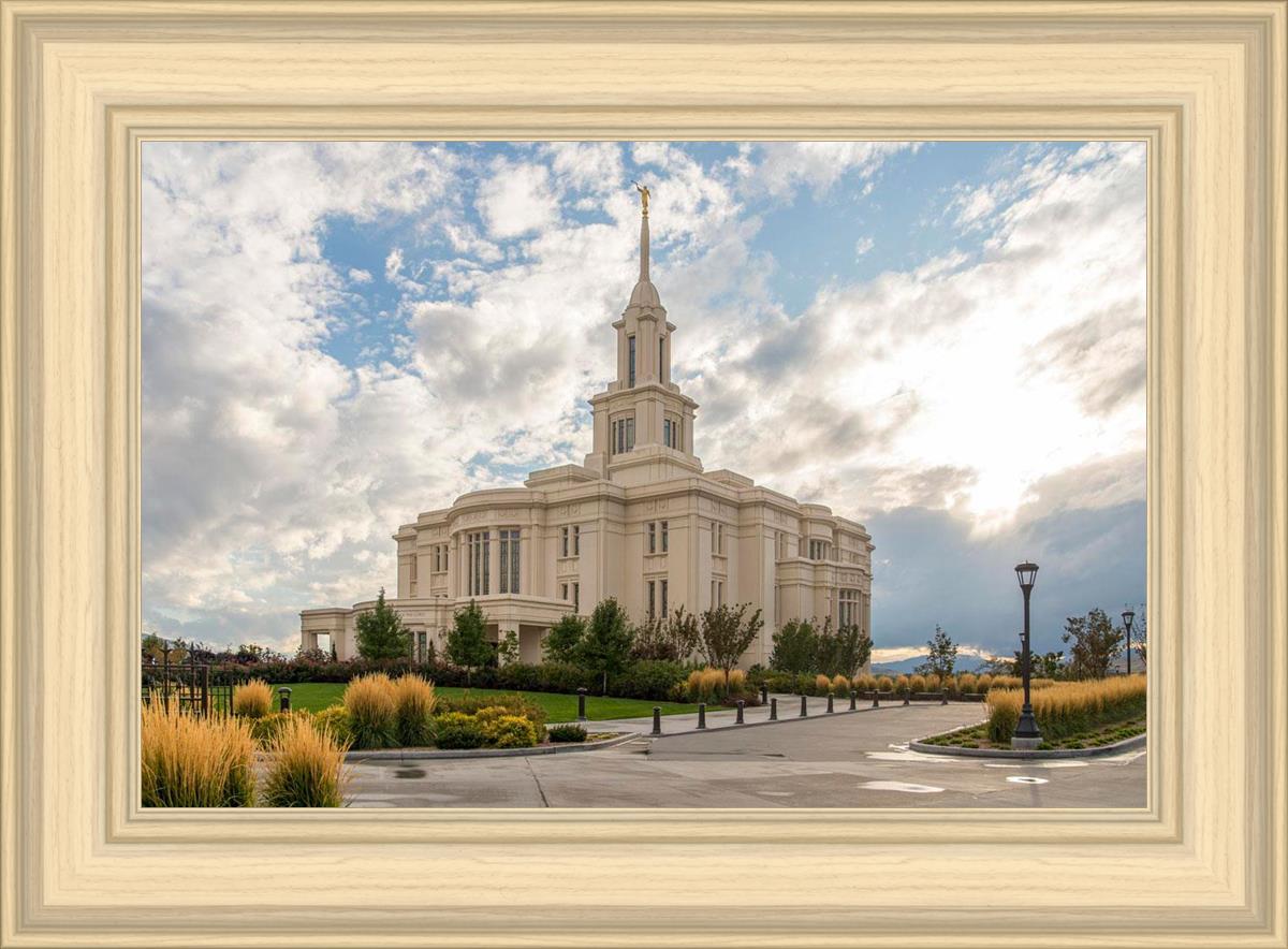 Payson Temple Golden Hour