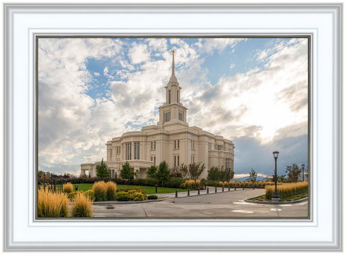 Payson Temple Golden Hour