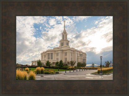 Payson Temple Golden Hour